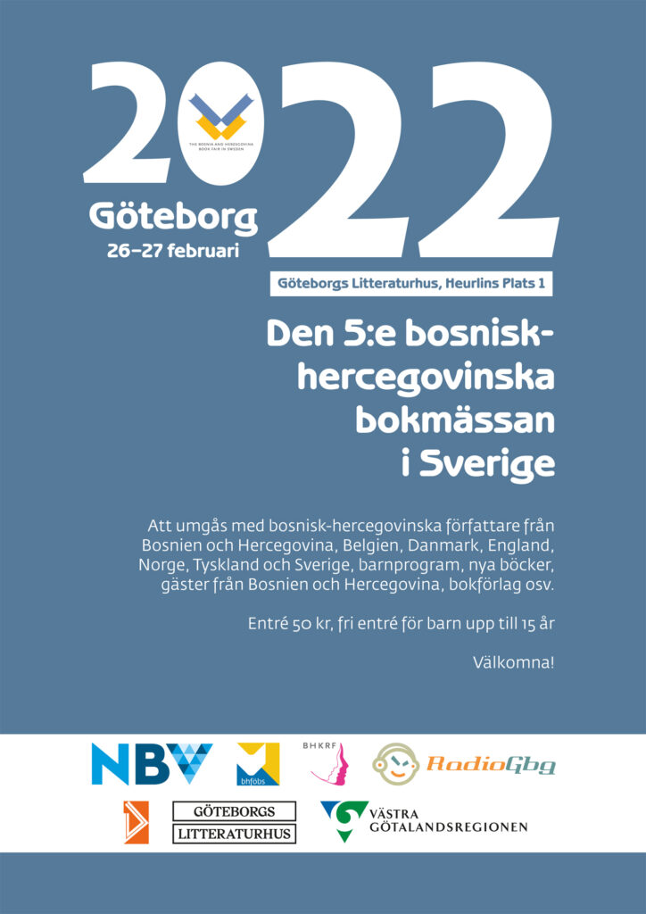 Den 5:e bosnisk-hercegovinska bokmässan i Sverige