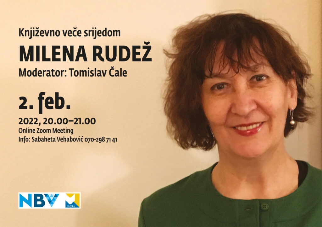 Književno veče srijedom: Milena Rudež