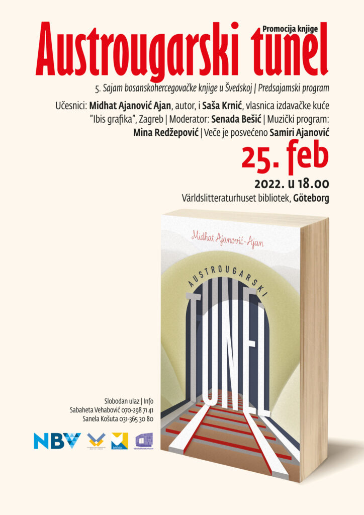 Promocija romana Midhata Ajanovića ”Austrougarski tunel”