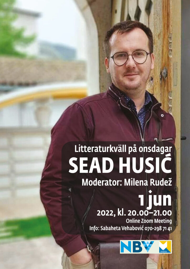 Litteraturkväll på onsdagar: Sead Husić