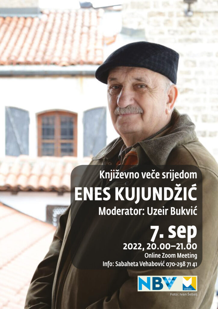 Književno veče srijedom: Enes Kujundžić