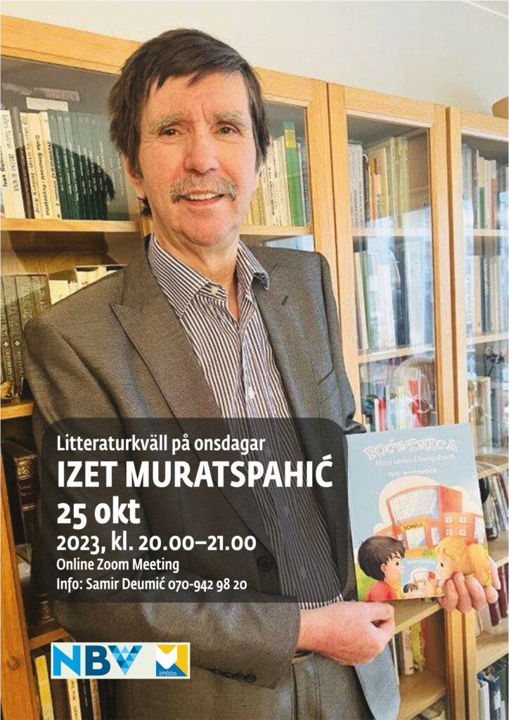 Litteraturkväll på onsdagar: dr Izet Muratspahić