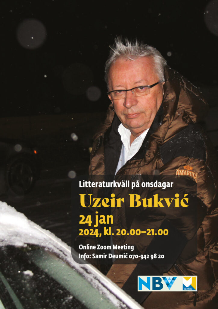 Litteraturkväll på onsdagar: Uzeir Bukvić