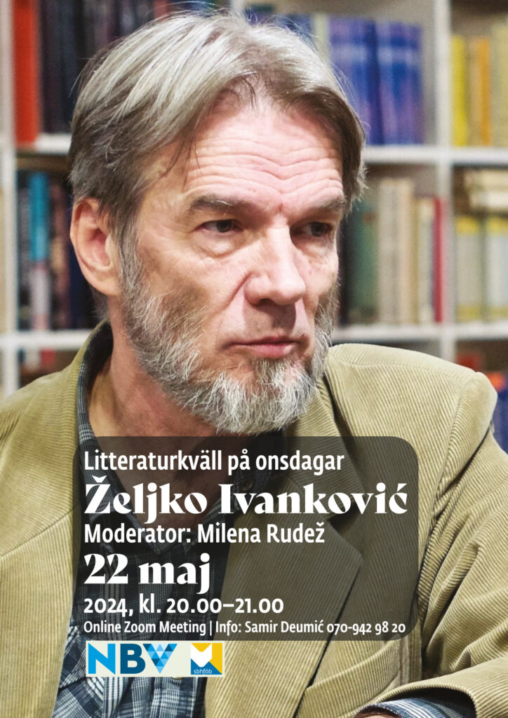 Litteraturkväll på onsdagar: Željko Ivanković
