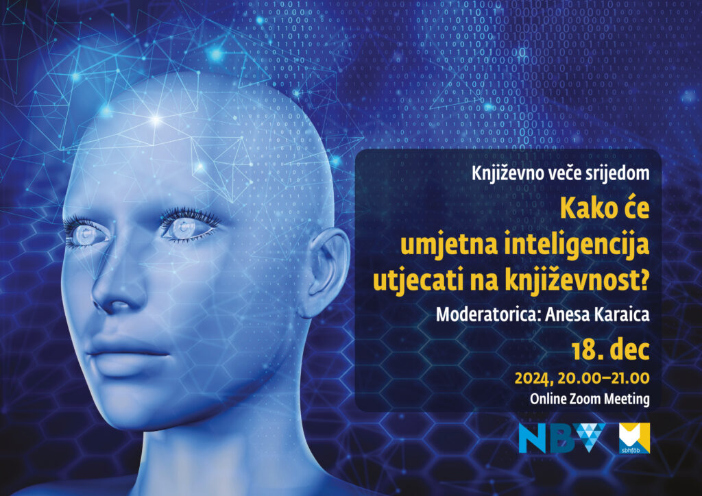 Književno veče srijedom: Kako će umjetna inteligencija (AI) utjecati na književnost?