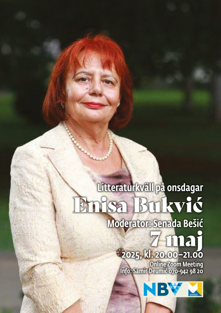 Litteraturkväll på onsdagar: Enisa Bukvić