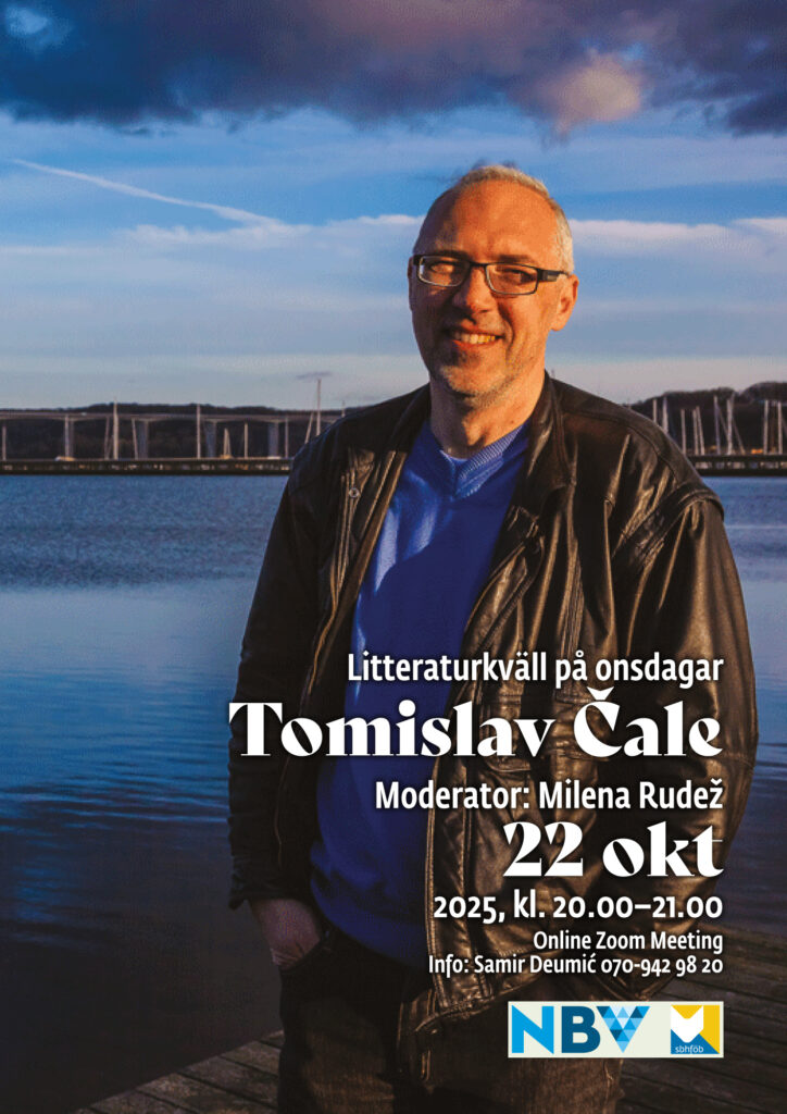 Litteraturkväll på onsdagar: Tomislav Čale (foto: De Markies)