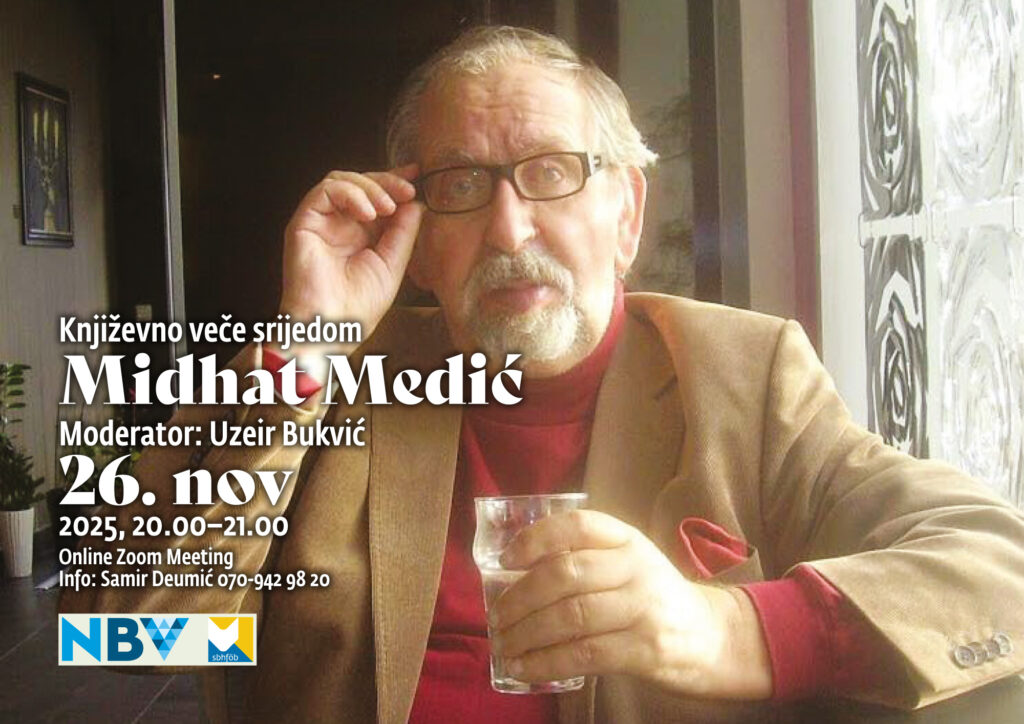 Književno veče srijedom: Midhat Medić