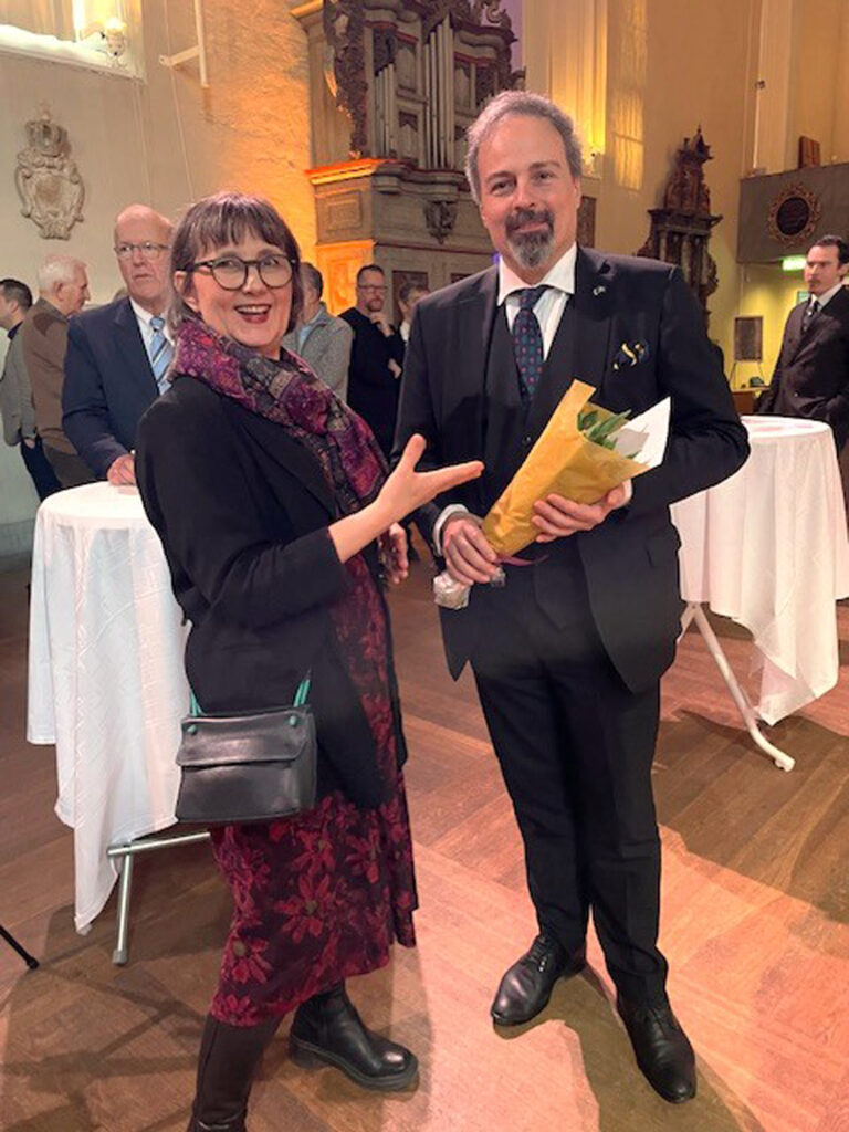 Fatima Klanco Al Mulki och H.e. Bojan Šošić