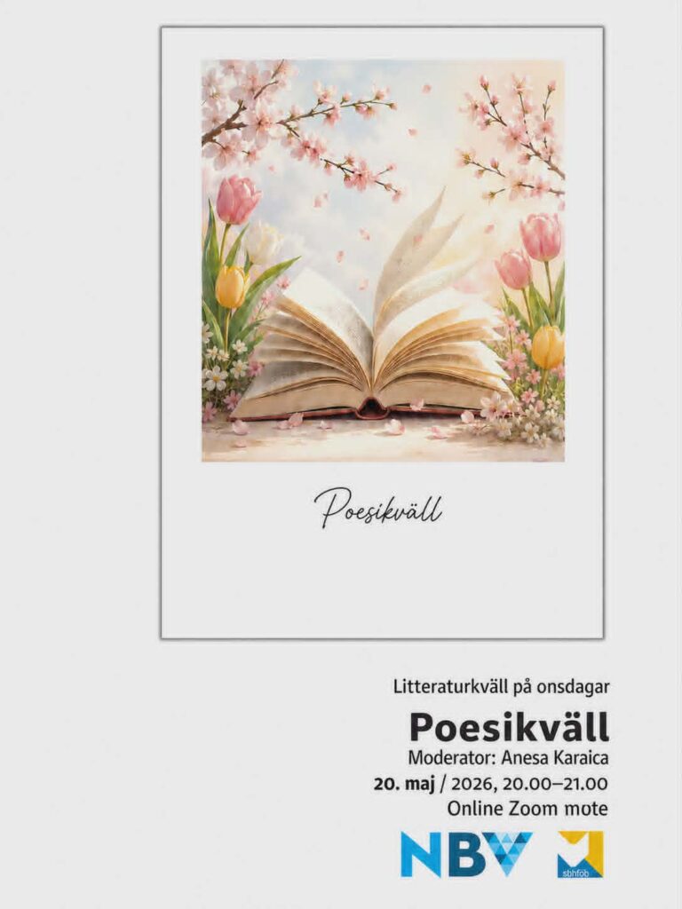 Litteraturkväll på onsdagar: Poesikväll