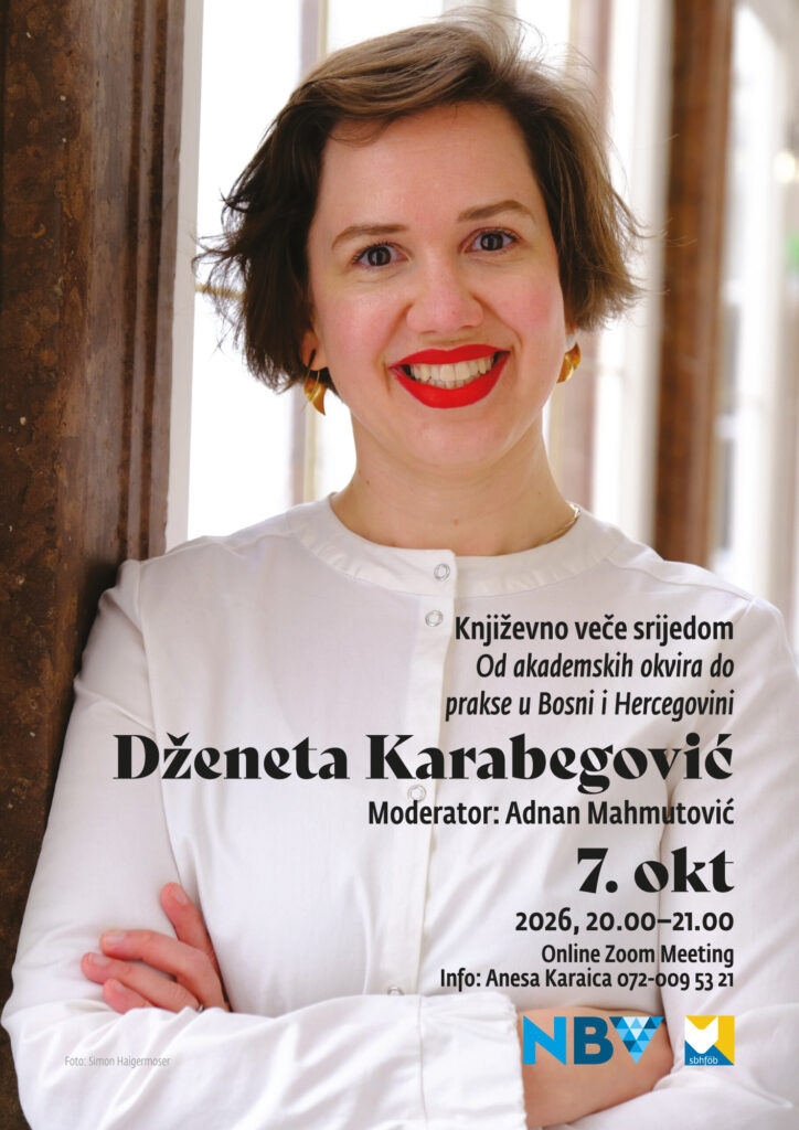 Književno veče srijedom: Od akademskih okvira do prakse u Bosni i Hercegovini (foto: Simon Haigermoser)