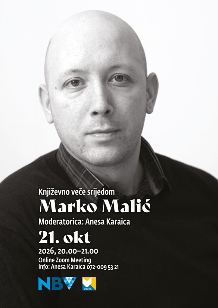 Književno veče srijedom: Marko Malić