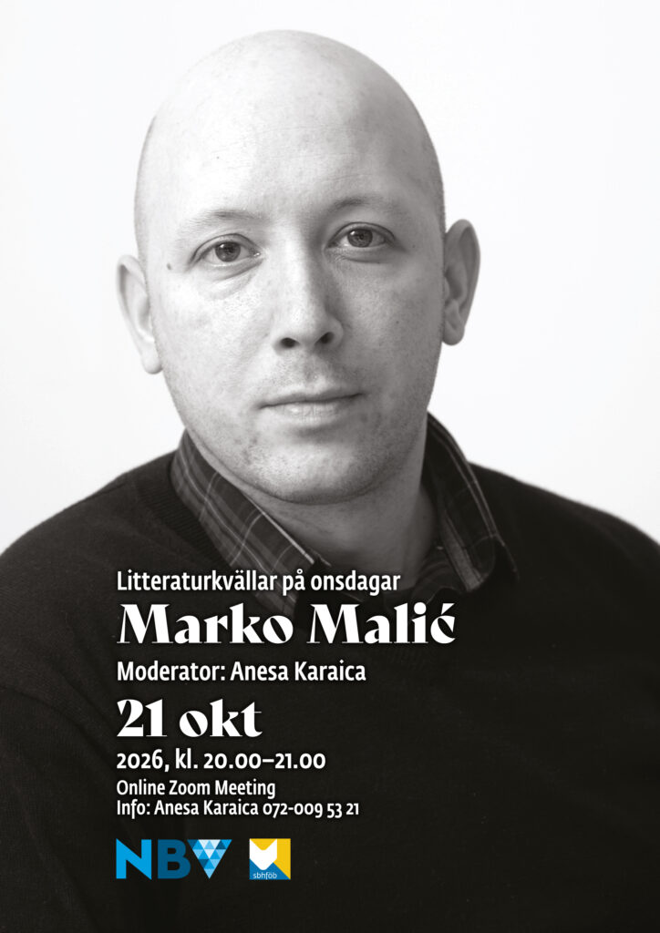 Litteraturkvällar på onsdagar: Marko Malić